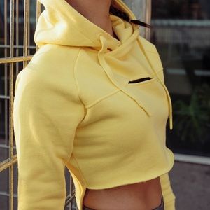 GYMSHARK crop sweatshirt